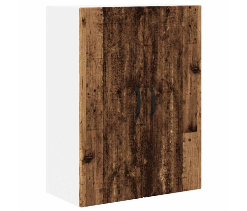 Virtuves Sienas Skapītis Ar Plauktu Vecs Koks 60 X 31 X 80 Cm Vidaxl