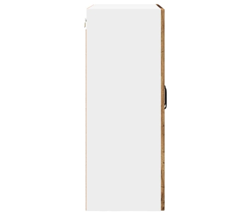 Virtuves Sienas Skapītis Ar Plauktu Vecs Koks 60 X 31 X 80 Cm Vidaxl