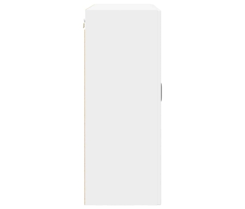 Virtuves Sienas Skapītis Ar Plauktu Balts 80 X 31 X 80 Cm Vidaxl