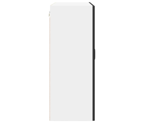 Virtuves Sienas Skapītis Ar Plauktu Melna 80 X 31 X 80 Cm Vidaxl