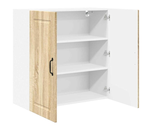 Virtuves Sienas Skapītis Ar Durvīm Sonoma Ozols 80 X 31 X 80 Cm Vidaxl