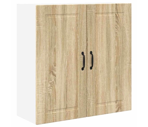 Virtuves Sienas Skapītis Ar Durvīm Sonoma Ozols 80 X 31 X 80 Cm Vidaxl