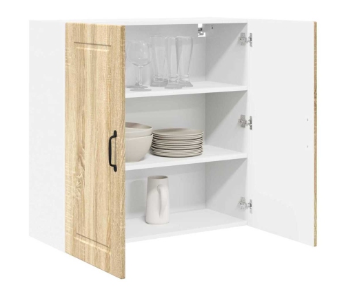 Virtuves Sienas Skapītis Ar Durvīm Sonoma Ozols 80 X 31 X 80 Cm Vidaxl