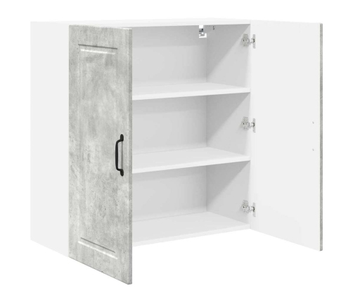 Virtuves Sienas Skapītis Betona Pelēks 80 X 31 X 80 Cm Vidaxl