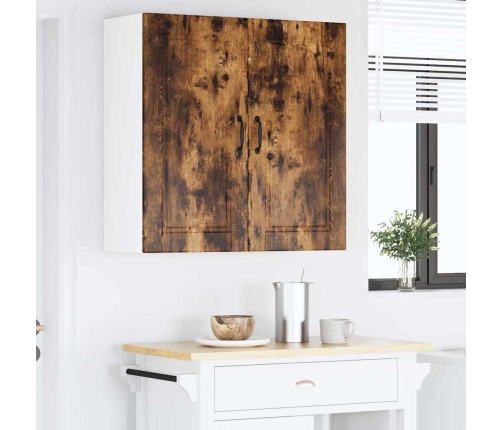 Virtuves Sienas Skapītis Ar Durvīm Dūmaka Ozols 80 X 31 X 80 Cm Vidaxl