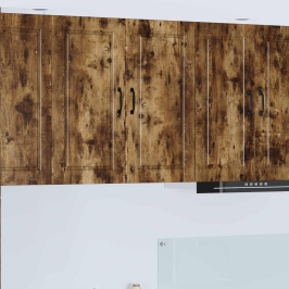 Virtuves Sienas Skapītis Ar Durvīm Dūmaka Ozols 80 X 31 X 80 Cm Vidaxl