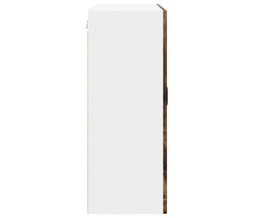 Virtuves Sienas Skapītis Ar Durvīm Dūmaka Ozols 80 X 31 X 80 Cm Vidaxl