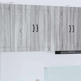 Virtuves Sienas Skapītis Pelēks Sonoma 80 X 31 X 80 Cm Vidaxl