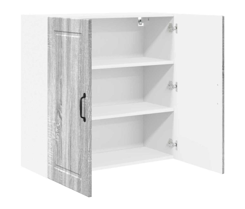 Virtuves Sienas Skapītis Pelēks Sonoma 80 X 31 X 80 Cm Vidaxl