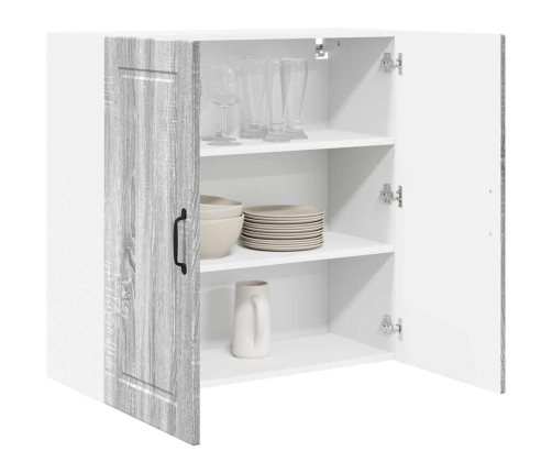 Virtuves Sienas Skapītis Pelēks Sonoma 80 X 31 X 80 Cm Vidaxl