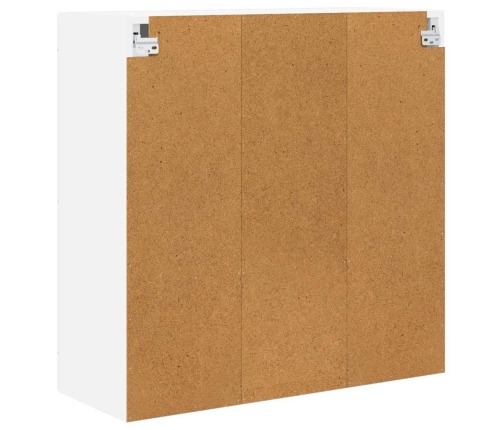 Virtuves Sienas Skapītis Ar Plauktu Balts 80 X 31 X 80 Cm Vidaxl