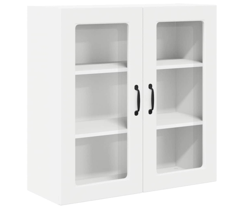 Virtuves Sienas Skapītis Ar Plauktu Balts 80 X 31 X 80 Cm Vidaxl