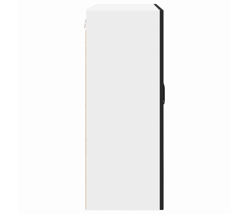 Virtuves Sienas Skapītis Ar Plauktu Melna 80 X 31 X 80 Cm Vidaxl