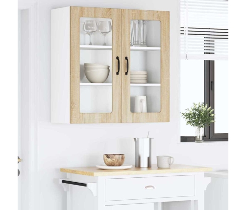 Virtuves Sienas Skapītis Ar Durvīm Sonoma Ozols 80 X 31 X 80 Cm Vidaxl