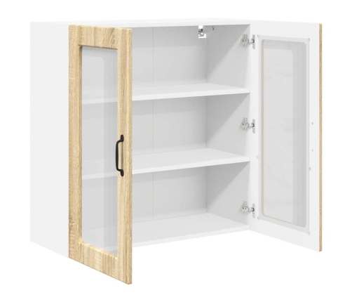 Virtuves Sienas Skapītis Ar Durvīm Sonoma Ozols 80 X 31 X 80 Cm Vidaxl