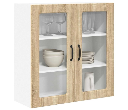 Virtuves Sienas Skapītis Ar Durvīm Sonoma Ozols 80 X 31 X 80 Cm Vidaxl