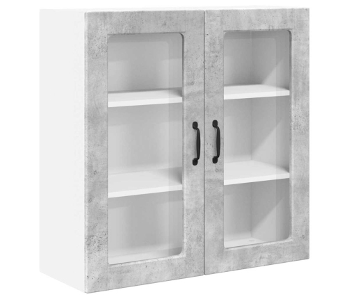 Virtuves Sienas Skapītis Betona Pelēks 80 X 31 X 80 Cm Vidaxl