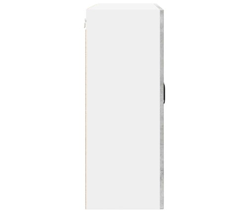 Virtuves Sienas Skapītis Betona Pelēks 80 X 31 X 80 Cm Vidaxl