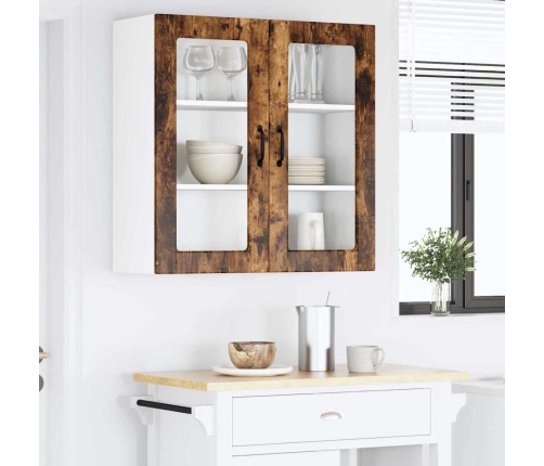 Virtuves Sienas Skapītis Ar Durvīm Dūmaka Ozols 80 X 31 X 80 Cm Vidaxl