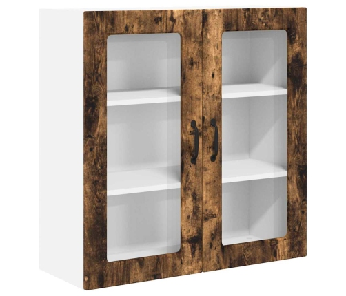 Virtuves Sienas Skapītis Ar Durvīm Dūmaka Ozols 80 X 31 X 80 Cm Vidaxl