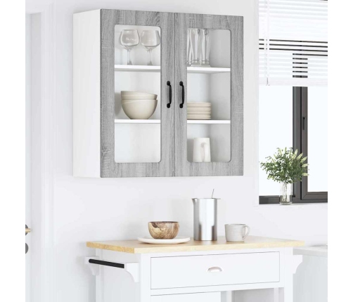 Virtuves Sienas Skapītis Pelēks Sonoma 80 X 31 X 80 Cm Vidaxl