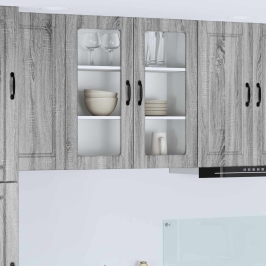 Virtuves Sienas Skapītis Pelēks Sonoma 80 X 31 X 80 Cm Vidaxl