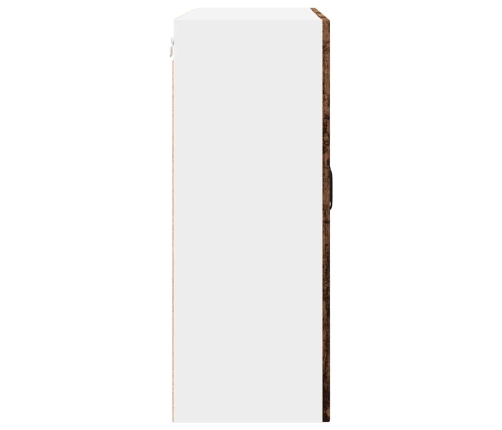 Virtuves Sienas Skapītis Ar Plauktu Vecs Koks 80 X 31 X 80 Cm Vidaxl