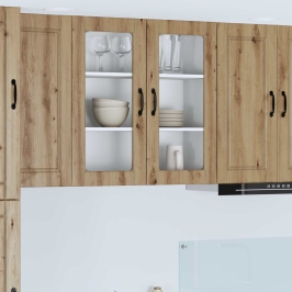 Virtuves Sienas Skapītis Artisānā Ozols 80 X 31 X 80 Cm Vidaxl