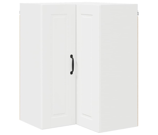 Virtuves Sienas Skapītis Ar Plauktu Balts 57 X 57 X 80 Cm Vidaxl