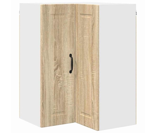 Virtuves Sienas Skapītis Ar Durvīm Sonoma Ozols 57 X 57 X 80 Cm Vidaxl