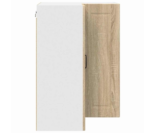 Virtuves Sienas Skapītis Ar Durvīm Sonoma Ozols 57 X 57 X 80 Cm Vidaxl
