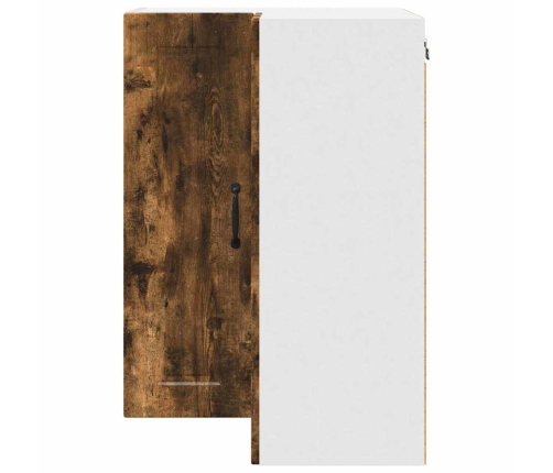 Virtuves Sienas Skapītis Ar Durvīm Dūmaka Ozols 57 X 57 X 80 Cm Vidaxl