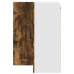 Virtuves Sienas Skapītis Ar Durvīm Dūmaka Ozols 57 X 57 X 80 Cm Vidaxl