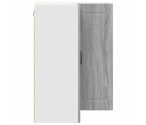 Virtuves Sienas Skapītis Pelēks Sonoma 57 X 57 X 80 Cm Vidaxl