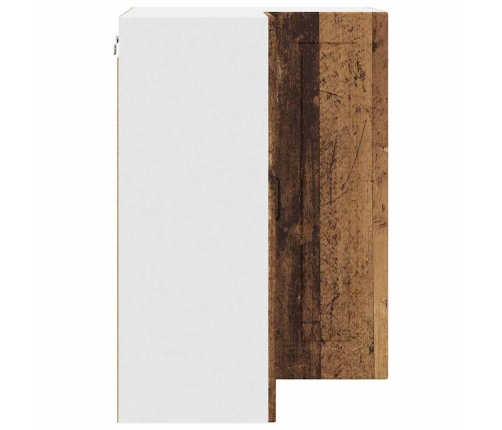 Virtuves Sienas Skapītis Ar Plauktu Vecs Koks 57 X 57 X 80 Cm Vidaxl