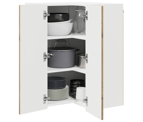 Virtuves Sienas Skapītis Artisānā Ozols 57 X 57 X 80 Cm Vidaxl