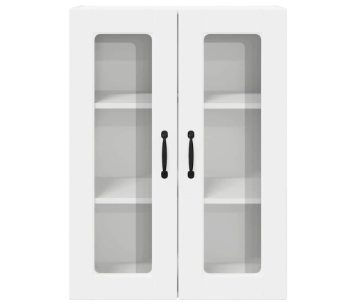 Virtuves Sienas Skapītis Ar Plauktu Balts 60 X 31 X 80 Cm Vidaxl