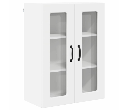 Virtuves Sienas Skapītis Ar Plauktu Balts 60 X 31 X 80 Cm Vidaxl