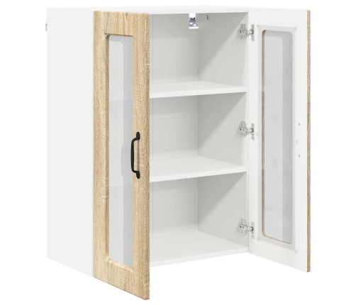 Virtuves Sienas Skapītis Ar Durvīm Sonoma Ozols 60 X 31 X 80 Cm Vidaxl