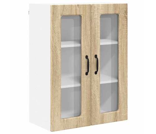 Virtuves Sienas Skapītis Ar Durvīm Sonoma Ozols 60 X 31 X 80 Cm Vidaxl