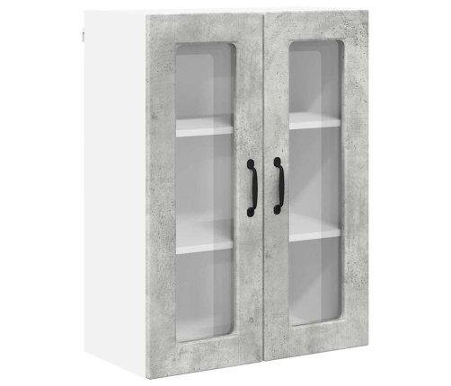 Virtuves Sienas Skapītis Betona Pelēks 60 X 31 X 80 Cm Vidaxl