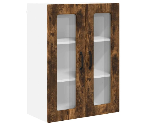 Virtuves Sienas Skapītis Ar Durvīm Dūmaka Ozols 60 X 31 X 80 Cm Vidaxl