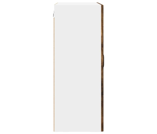 Virtuves Sienas Skapītis Ar Durvīm Dūmaka Ozols 60 X 31 X 80 Cm Vidaxl