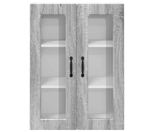 Virtuves Sienas Skapītis Pelēks Sonoma 60 X 31 X 80 Cm Vidaxl