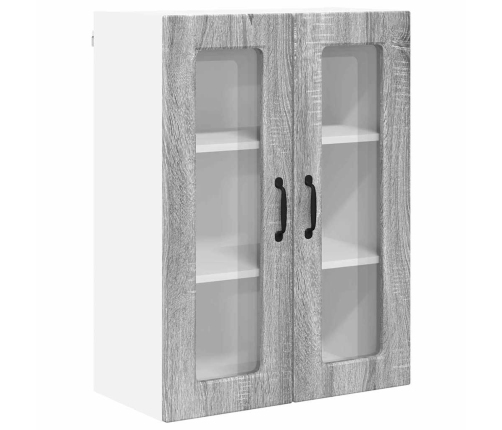 Virtuves Sienas Skapītis Pelēks Sonoma 60 X 31 X 80 Cm Vidaxl