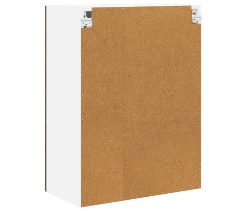 Virtuves Sienas Skapītis Ar Plauktu Brūns Ozols 60 X 31 X 80 Cm Vidaxl