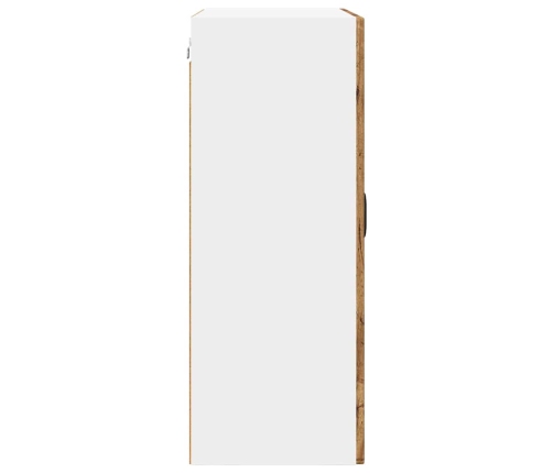 Virtuves Sienas Skapītis Ar Plauktu Vecs Koks 60 X 31 X 80 Cm Vidaxl