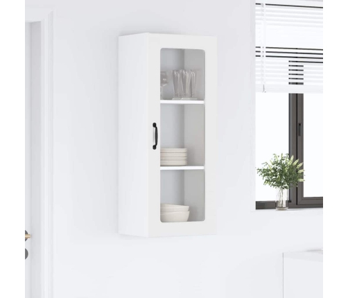 Virtuves Sienas Skapītis Ar Plauktu Balts 40 X 31 X 100 Cm Vidaxl