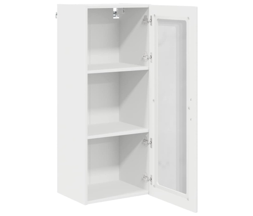 Virtuves Sienas Skapītis Ar Plauktu Balts 40 X 31 X 100 Cm Vidaxl