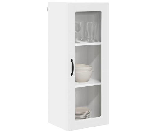 Virtuves Sienas Skapītis Ar Plauktu Balts 40 X 31 X 100 Cm Vidaxl